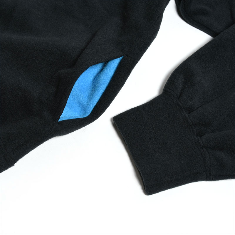 FLEECE BALL HOODIE -BLUE- | IN ONLINE STORE