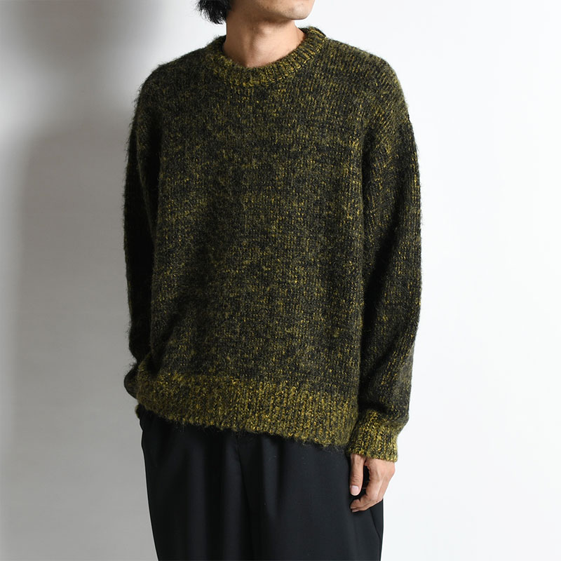 INNERMOST COLOR MOHAIR JUMPER -YELLOW- | IN ONLINE STORE