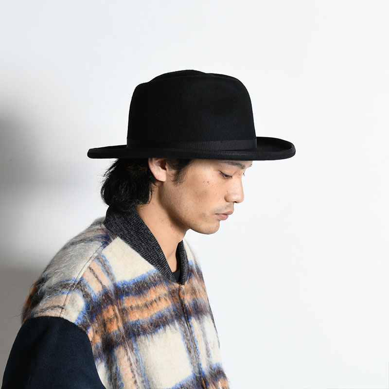 WOOL FEDORA HAT -2.COLOR- | IN ONLINE STORE