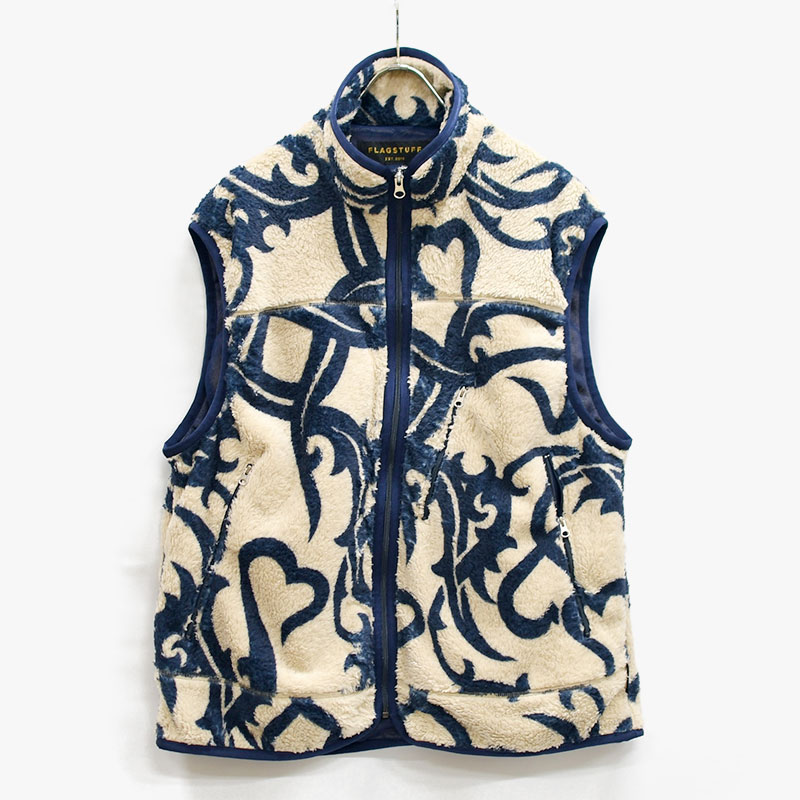 ORIGINAL TRIBAL CAMO FLEECE VEST -3.COLOR- | IN ONLINE STORE