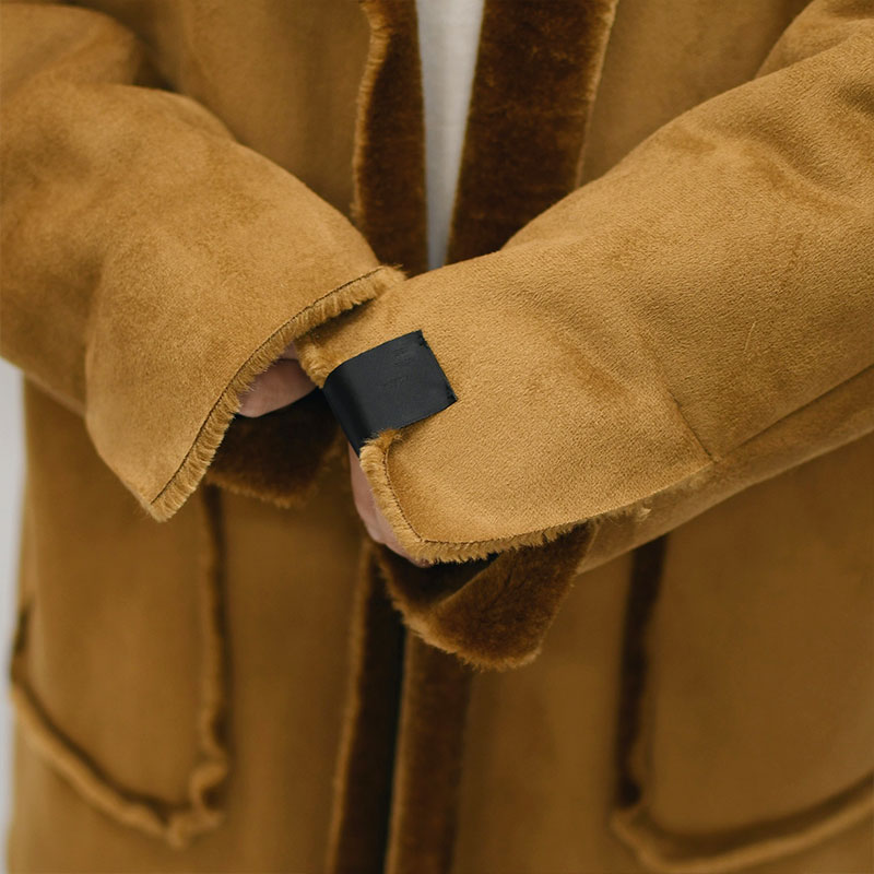 MOUTON COAT -BROWN- | IN ONLINE STORE