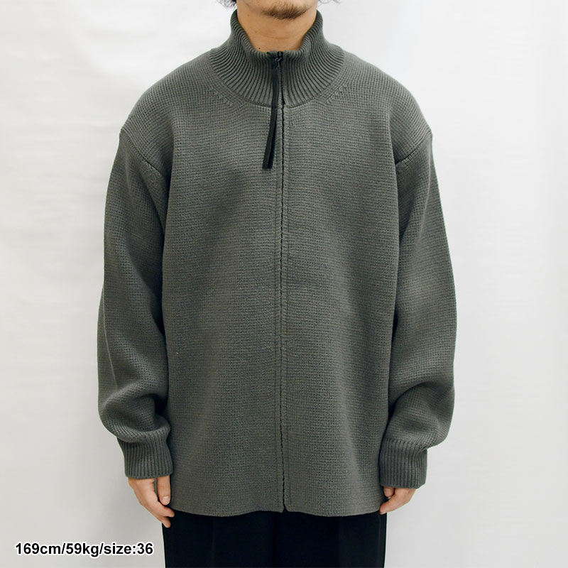 DRIVERS KNIT -CHARCOAL- | IN ONLINE STORE