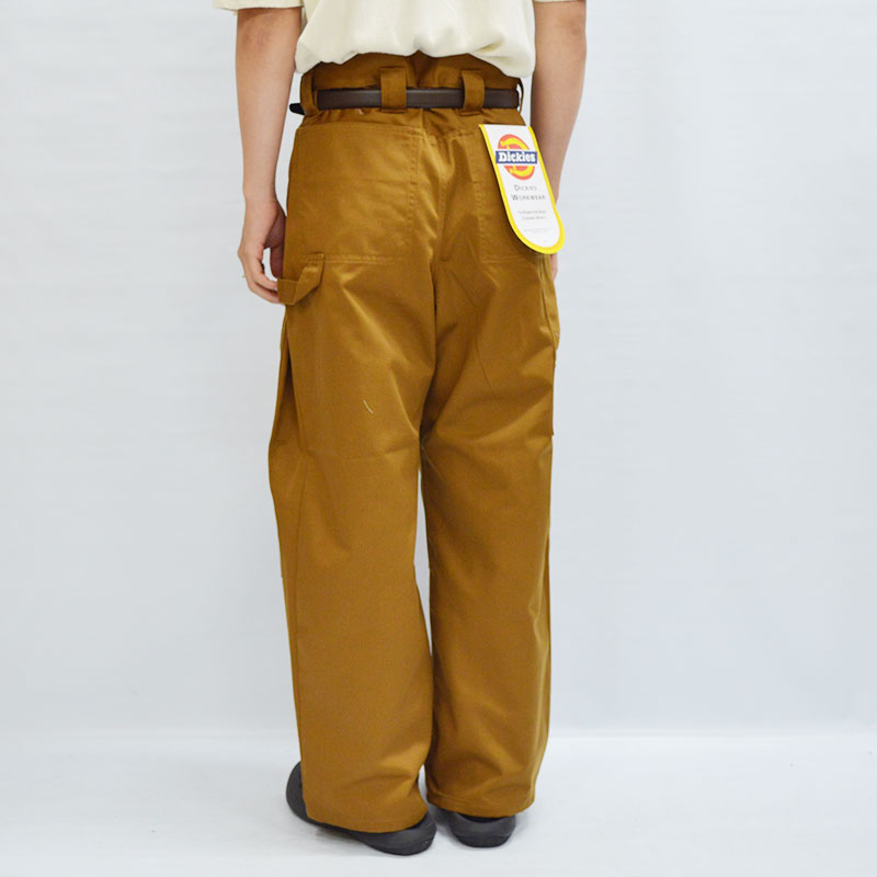 SIDE TUCK DOUBLE KNEE WITH DICKIES -CAMEL- | IN ONLINE STORE