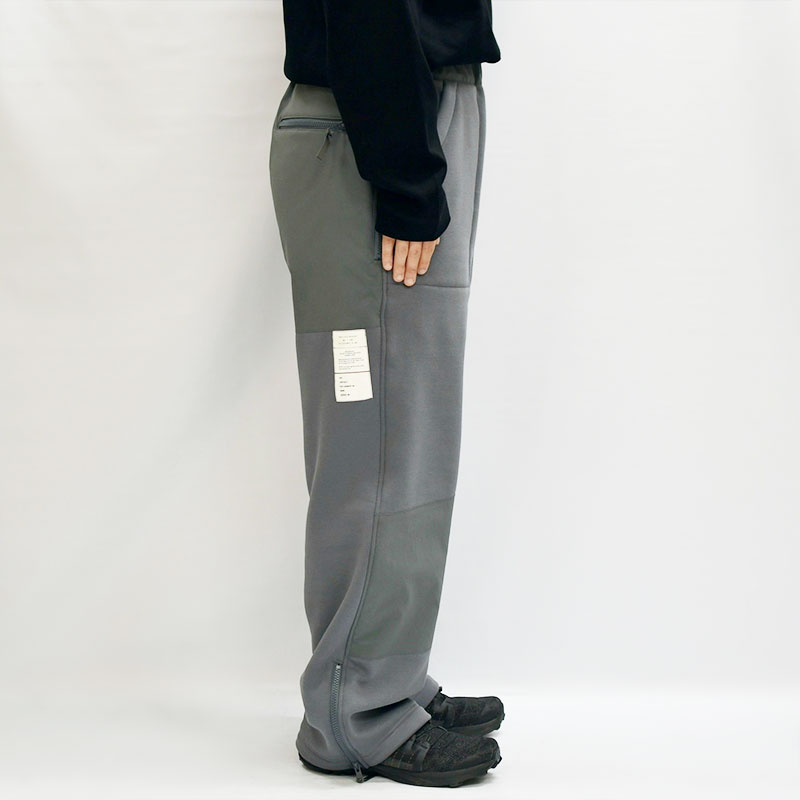 WIDE STRAIGHT TROUSERS -CHARCOAL- | IN ONLINE STORE