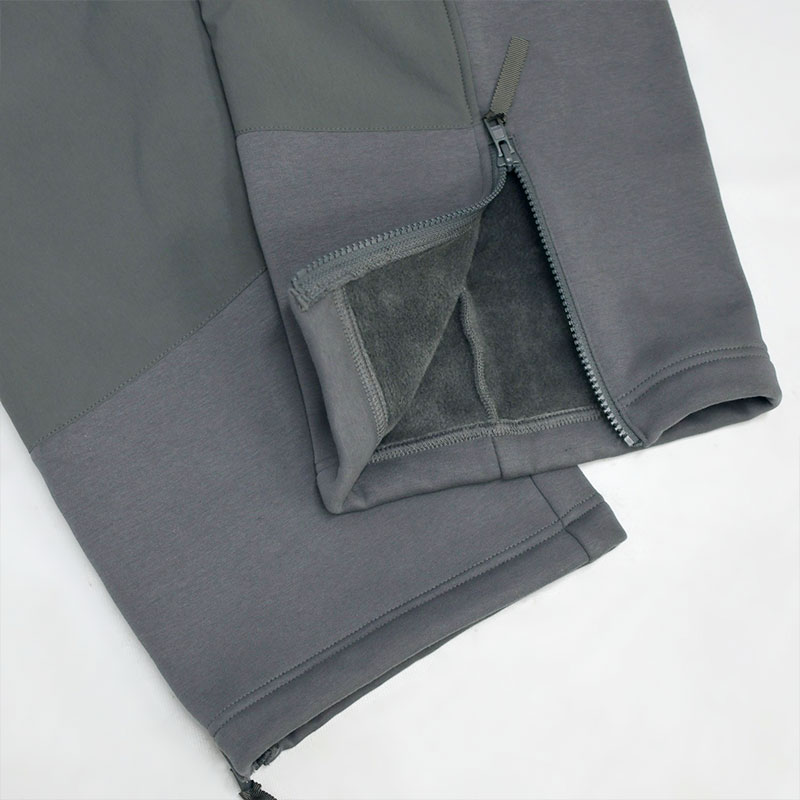 WIDE STRAIGHT TROUSERS -CHARCOAL- | IN ONLINE STORE