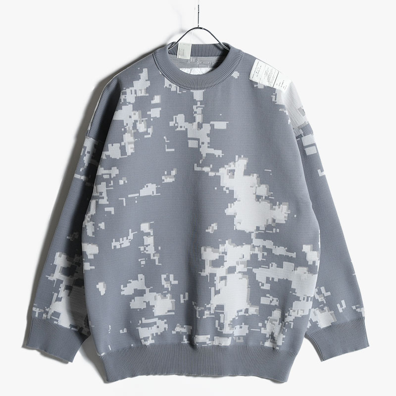 CREWNECK KNIT -CAMO- | IN ONLINE STORE