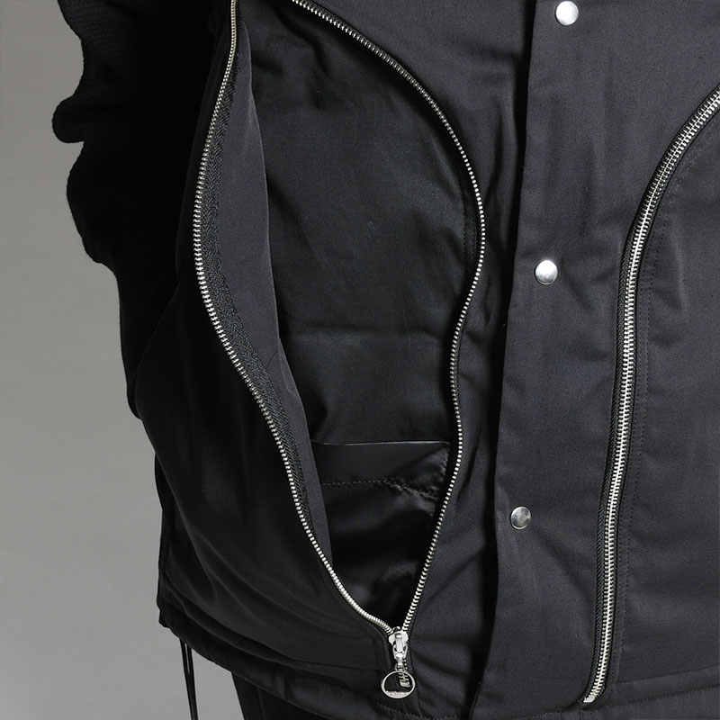 SIDEWINDER DOWN VEST -FADE BLACK- | IN ONLINE STORE