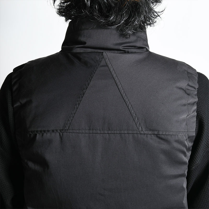 SIDEWINDER DOWN VEST -FADE BLACK- | IN ONLINE STORE