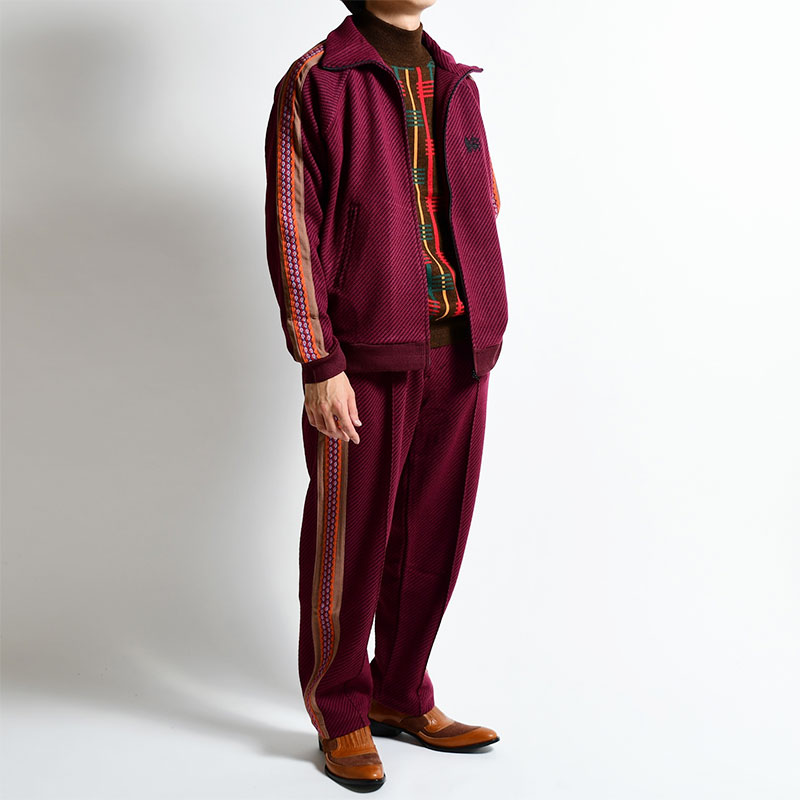 CLASSIC LACE TRACK JACKET -BORDEAUX- | IN ONLINE STORE