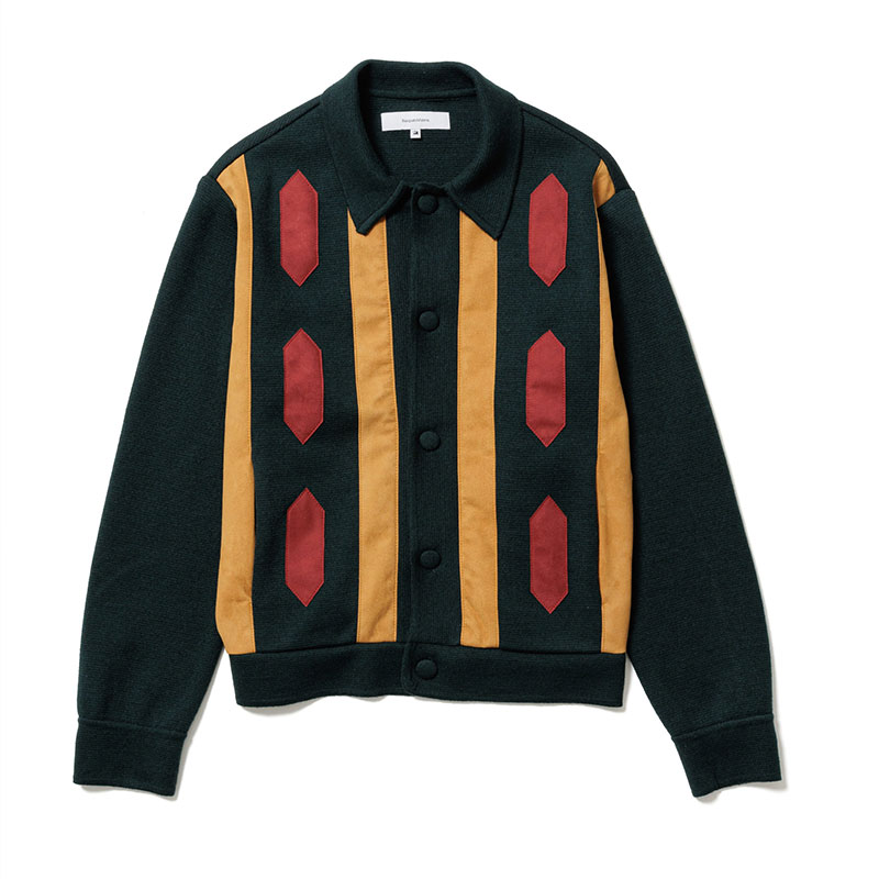 Aランク 【Sasquatchfabrix】FAUX SUEDE RASTA KNIT