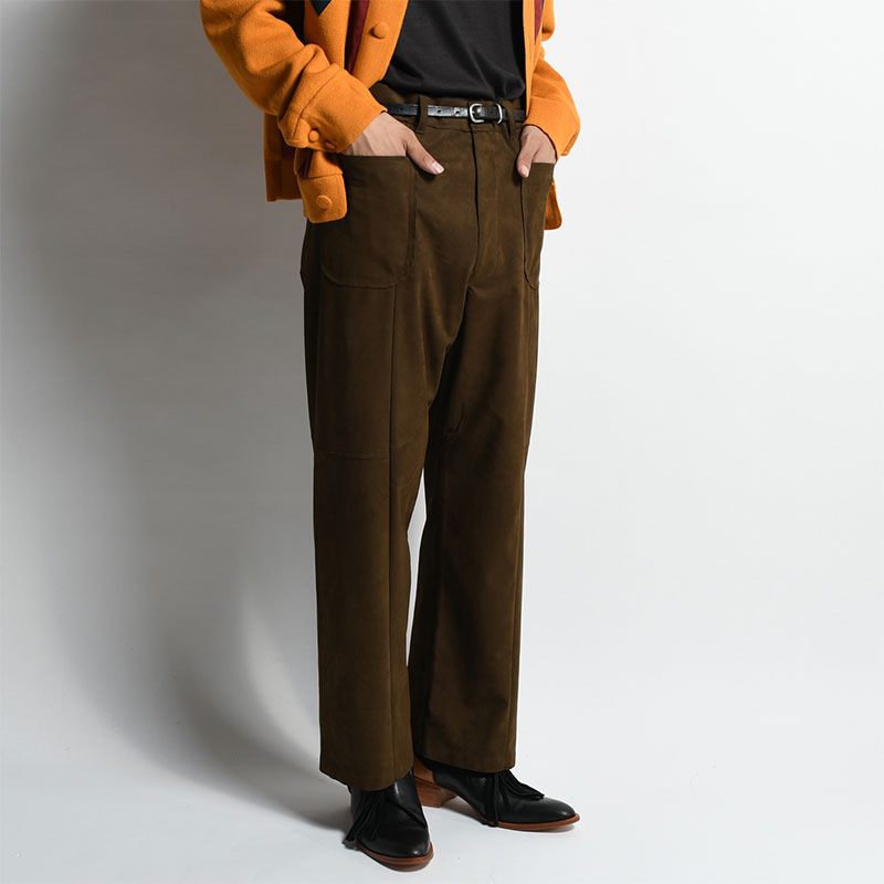 blurhms WOOL KERSEY POCKET TROUSERS esnbilbao.org