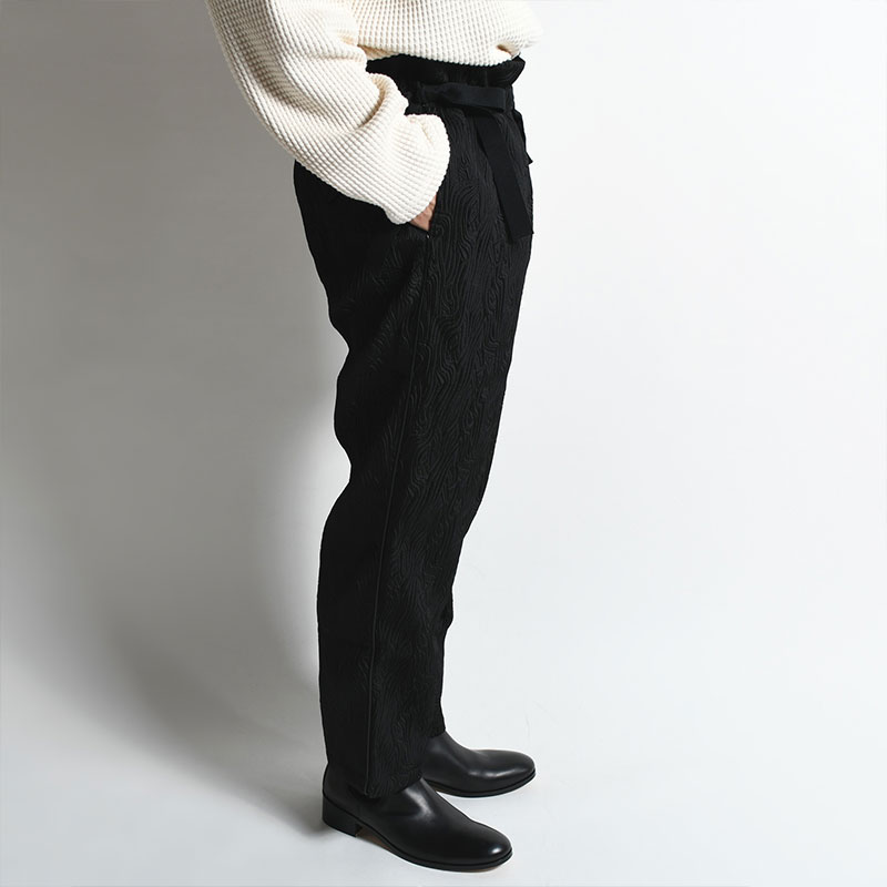 QUILTING PANTS -BLACK- | IN ONLINE STORE