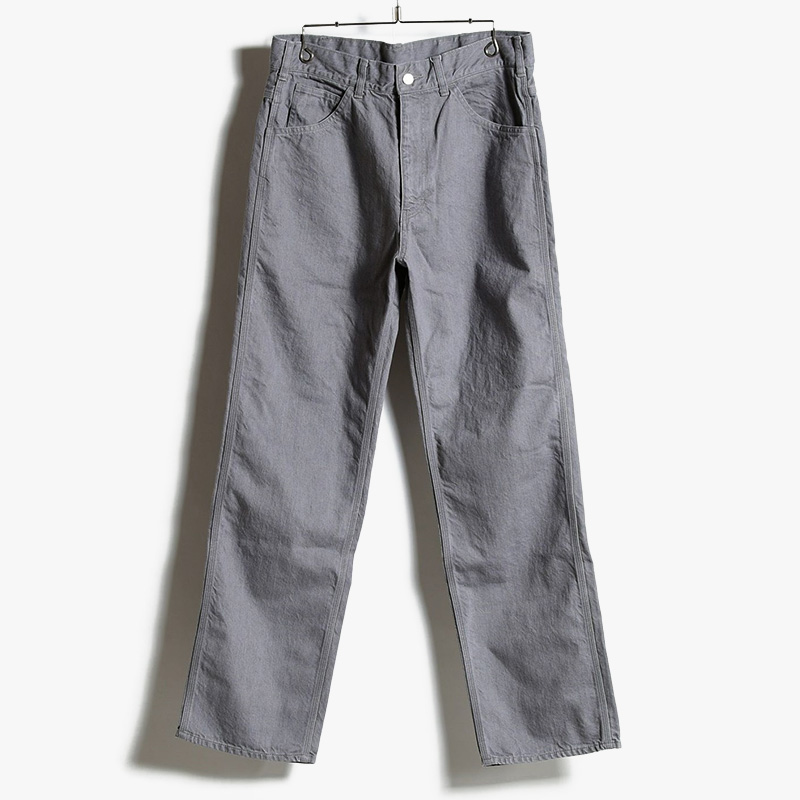 12OZ DENIM PT -GRAY- | IN ONLINE STORE