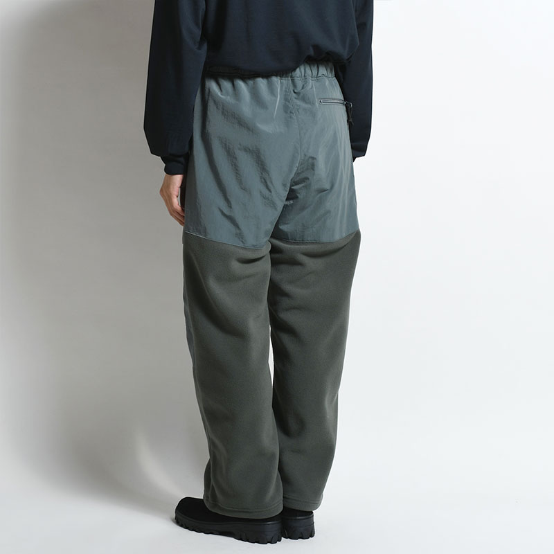 N. HOOLYWOOD WIDE TAPERED TROUSERS カーキ系-