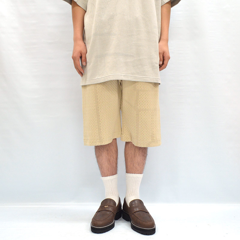 にコメント 美品 / BYBORRE Shorts / Camel ハーフパンツ ミッフィー