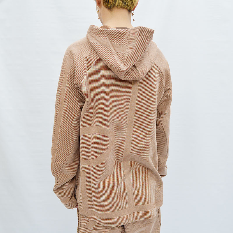 LOOSE HOODIE -BROWN- | IN ONLINE STORE