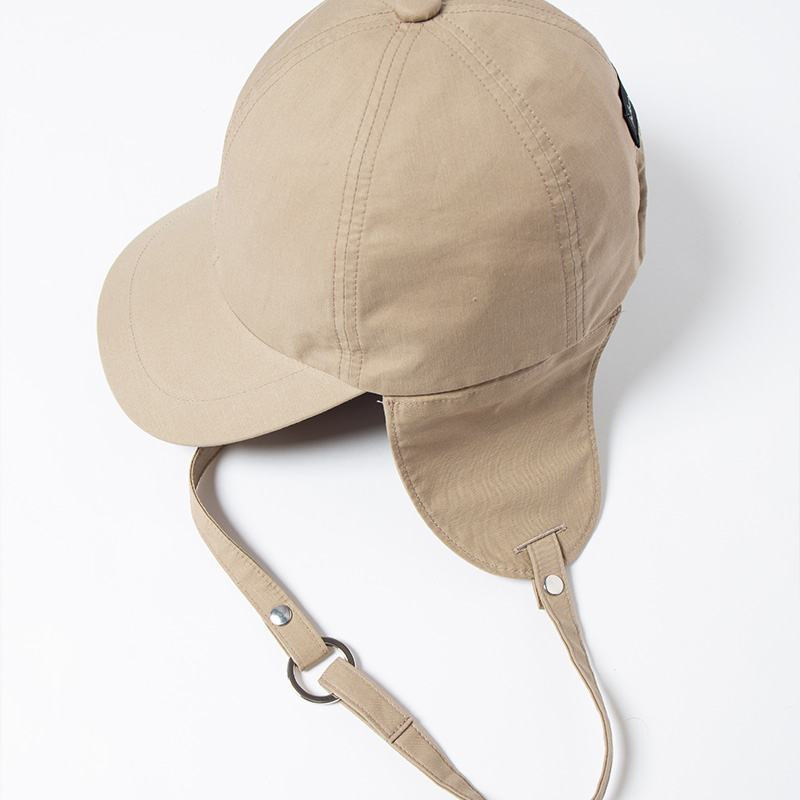 Linen Dog Ear Cap -2.COLOR- | IN ONLINE STORE