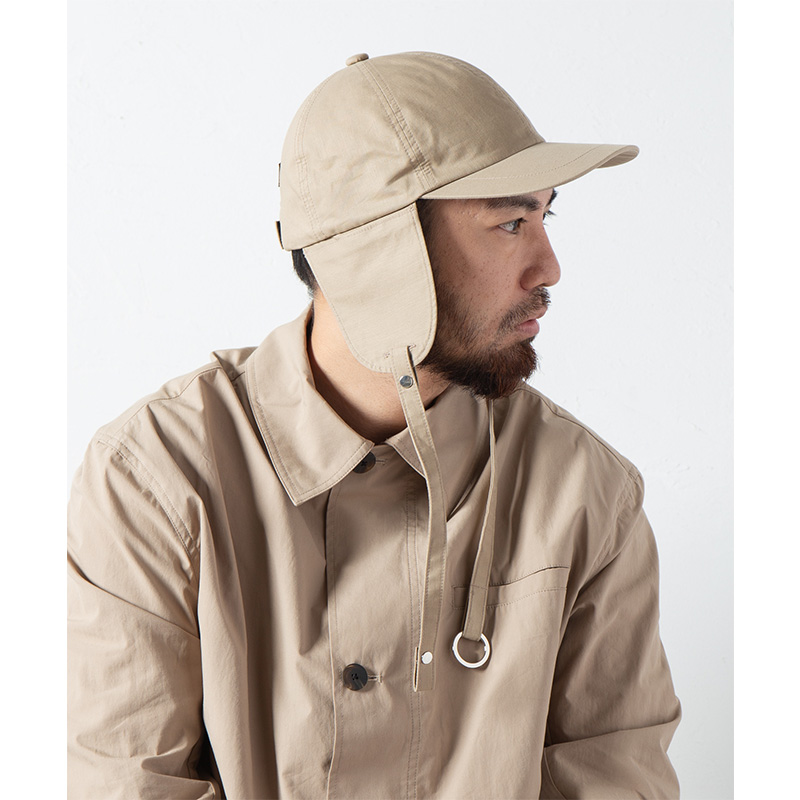 Linen Dog Ear Cap -2.COLOR- | IN ONLINE STORE