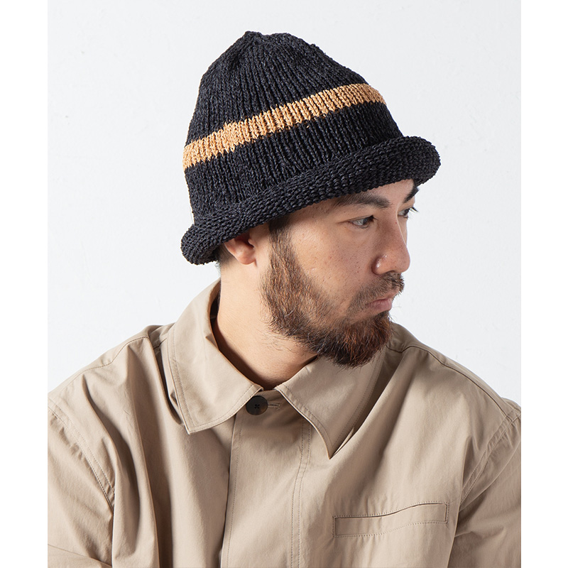 Japanese Paper Knit Cap -2.COLOR- | IN ONLINE STORE