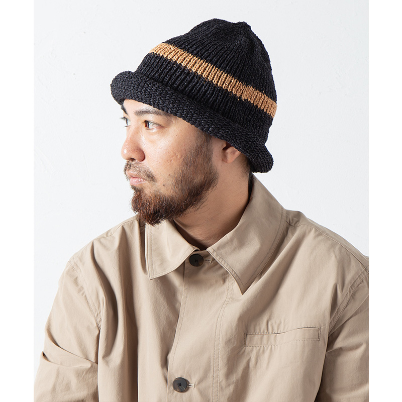 Japanese Paper Knit Cap -2.COLOR- | IN ONLINE STORE
