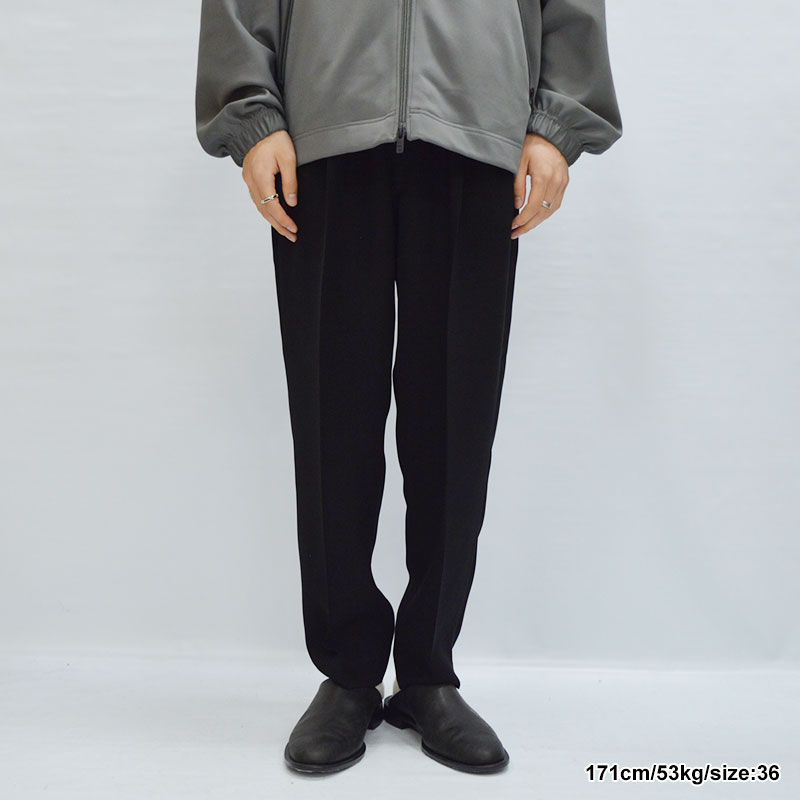 EASY SLACKS -BLACK- | IN ONLINE STORE