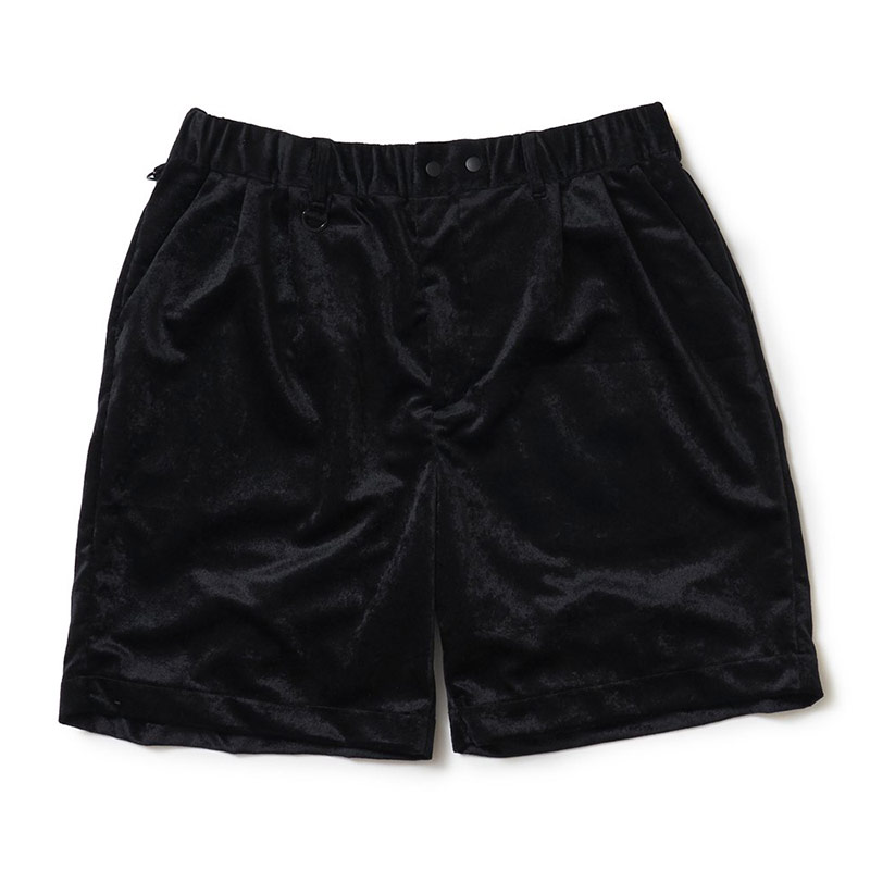Velor Shorts -BLACK- | IN ONLINE STORE