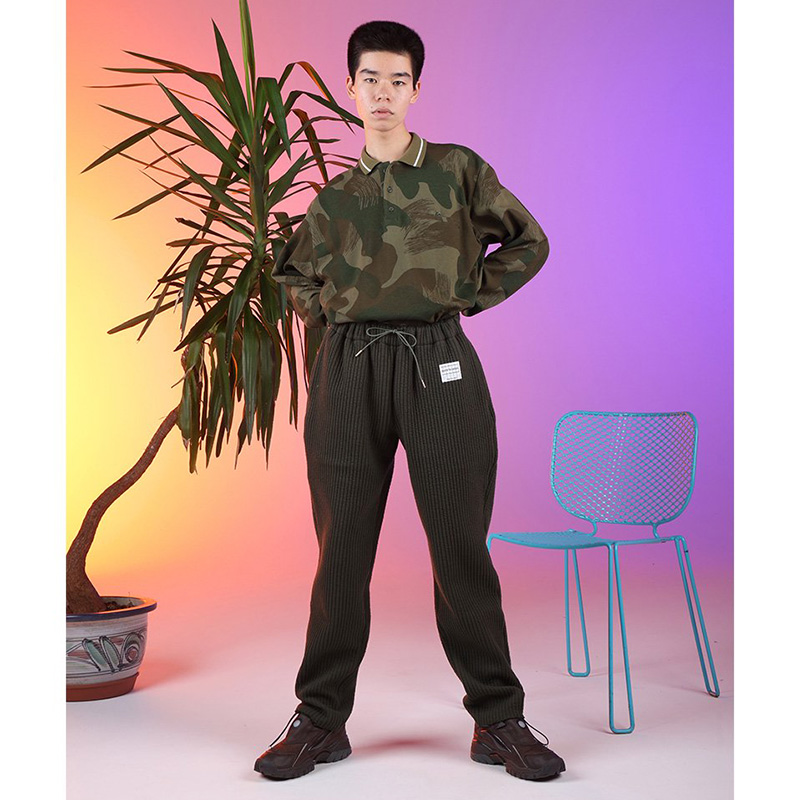 SON OF THE HOUSE 2 Pants -OLIVE- | IN ONLINE STORE