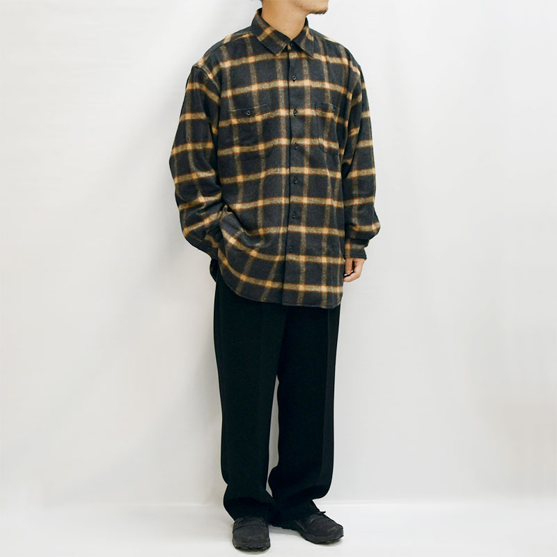 SON OF THE CHEESE Shaggy Check Shirt シャツ - シャツ