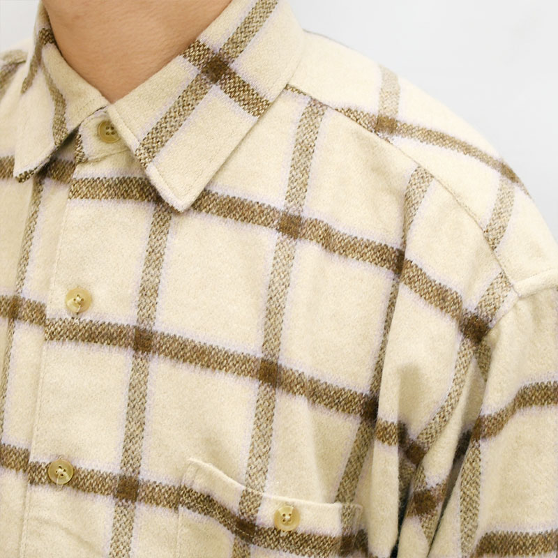 SON OF THE CHEESE SHAGGY CHECK SHIRT