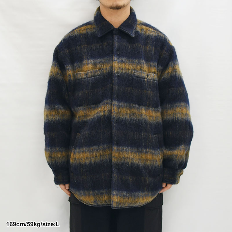 【SON OF THE CHEESE】Quilt CPO Shirts シャツ