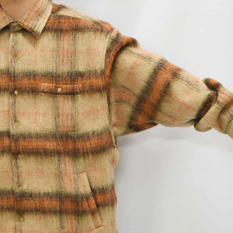 【SON OF THE CHEESE】Quilt CPO Shirts シャツ