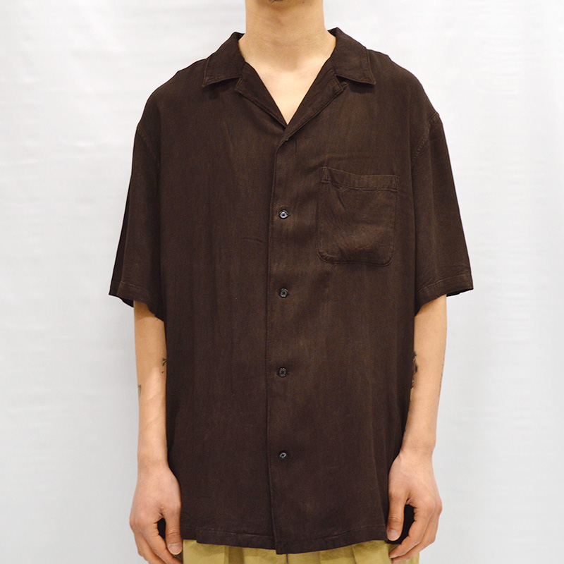 S/S Open Collar Shirt -DOROZOME- | IN ONLINE STORE