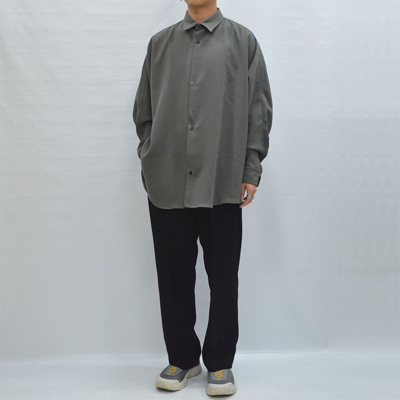 DOLMAN SLEEVE SHIRT -CHACOAL- | IN ONLINE STORE