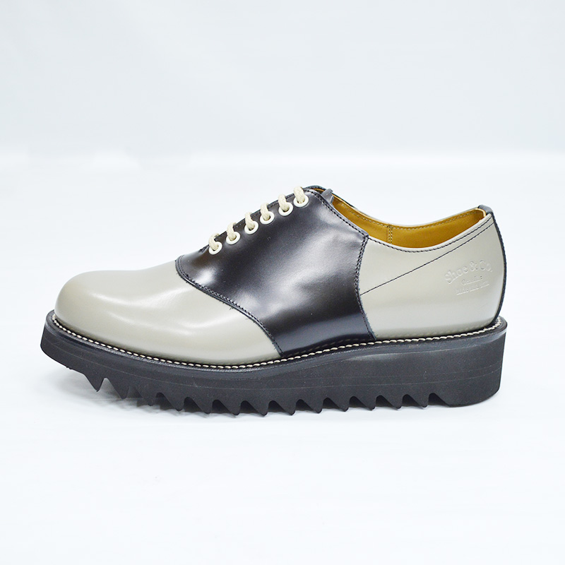 Ripple Sadle Shoes -GRAY&BLACK- | IN ONLINE STORE