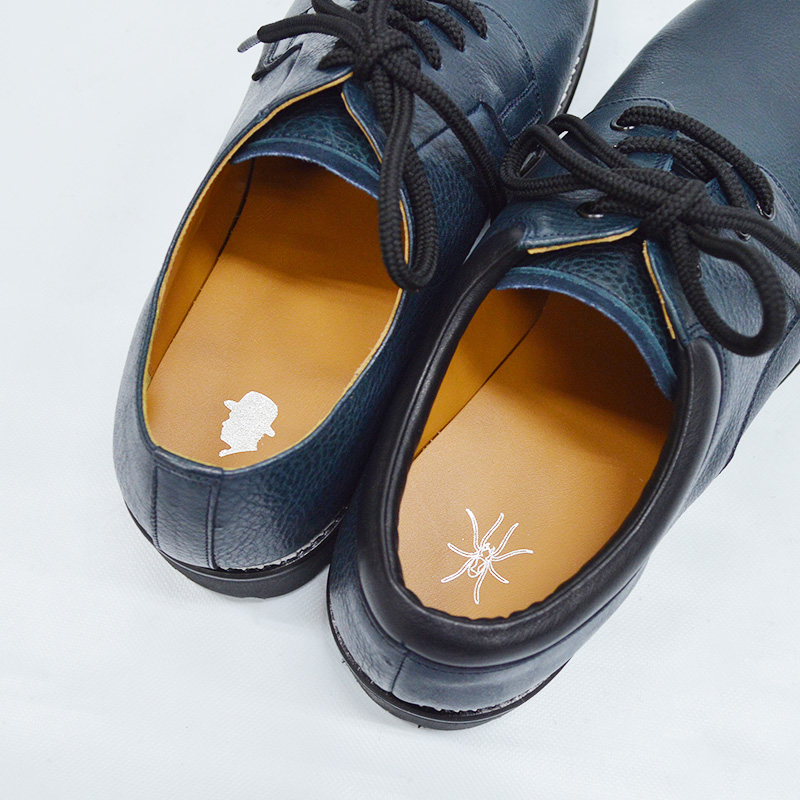 Asymmetric Postman Shoes -NVY- | IN ONLINE STORE