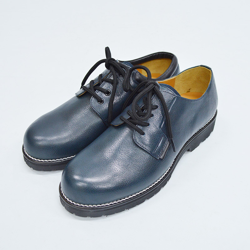 Asymmetric Postman Shoes -NVY- | IN ONLINE STORE