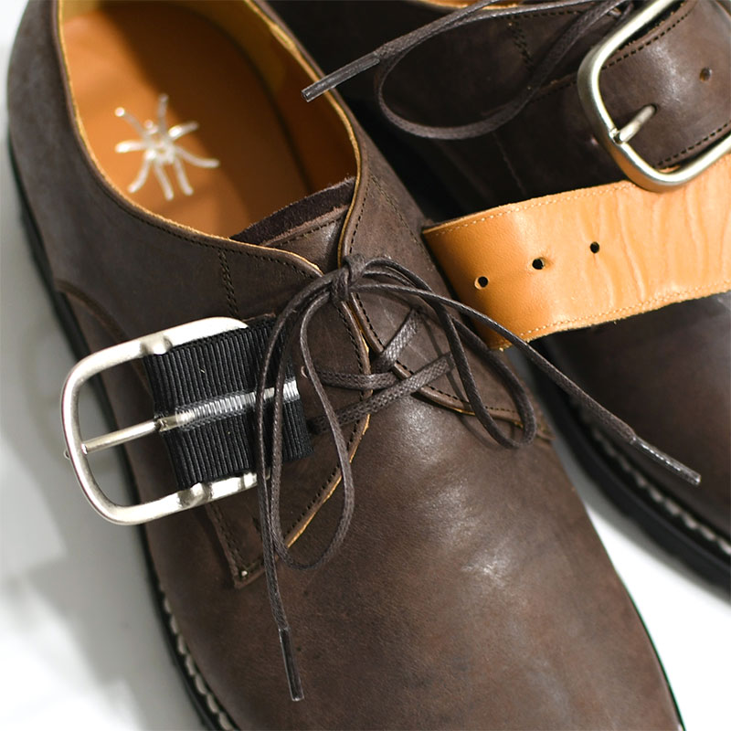 BUCKLE SHOES -BROWN- | IN ONLINE STORE