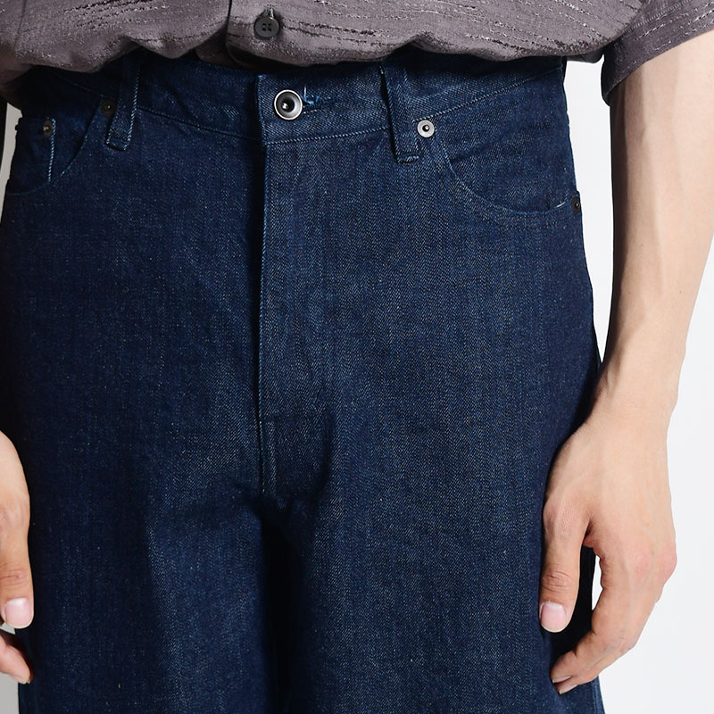 DENIM WIDE PANTS -INDIGO- | IN ONLINE STORE