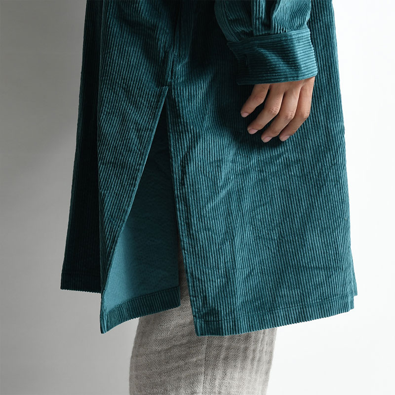 5X SHIRT LONG -GREEN BLUE- | IN ONLINE STORE