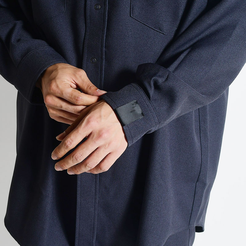 WRANGLER×N.HOOLYWOOD COMPILE DRESS SHIRT -CHARCOAL- | IN ONLINE STORE