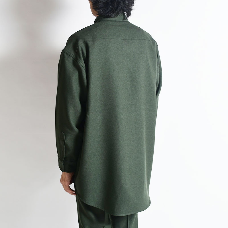 WRANGLER×N.HOOLYWOOD COMPILE DRESS SHIRT -GREEN- | IN ONLINE STORE