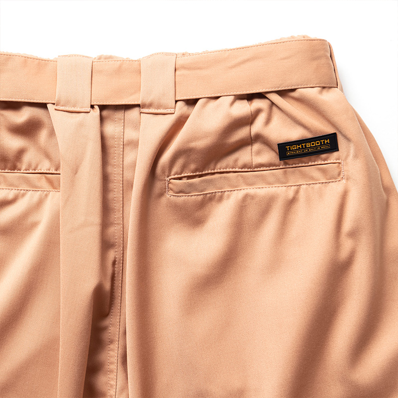 BAGGY SLACKS -APRICOT- | IN ONLINE STORE