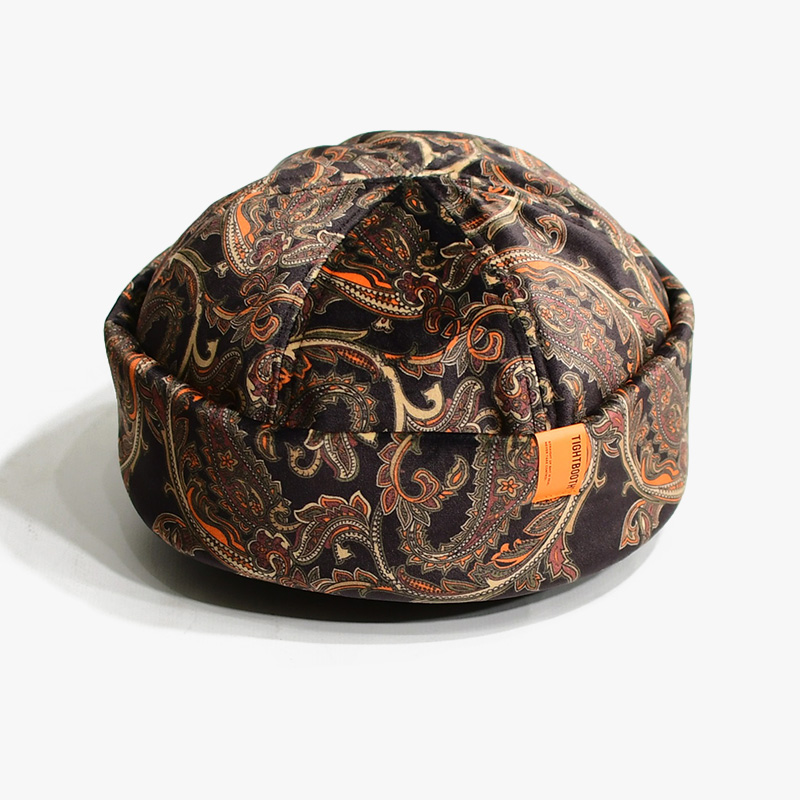 TIGHTBOOTH PAISLEY VELOR ROLL CAP Lsize