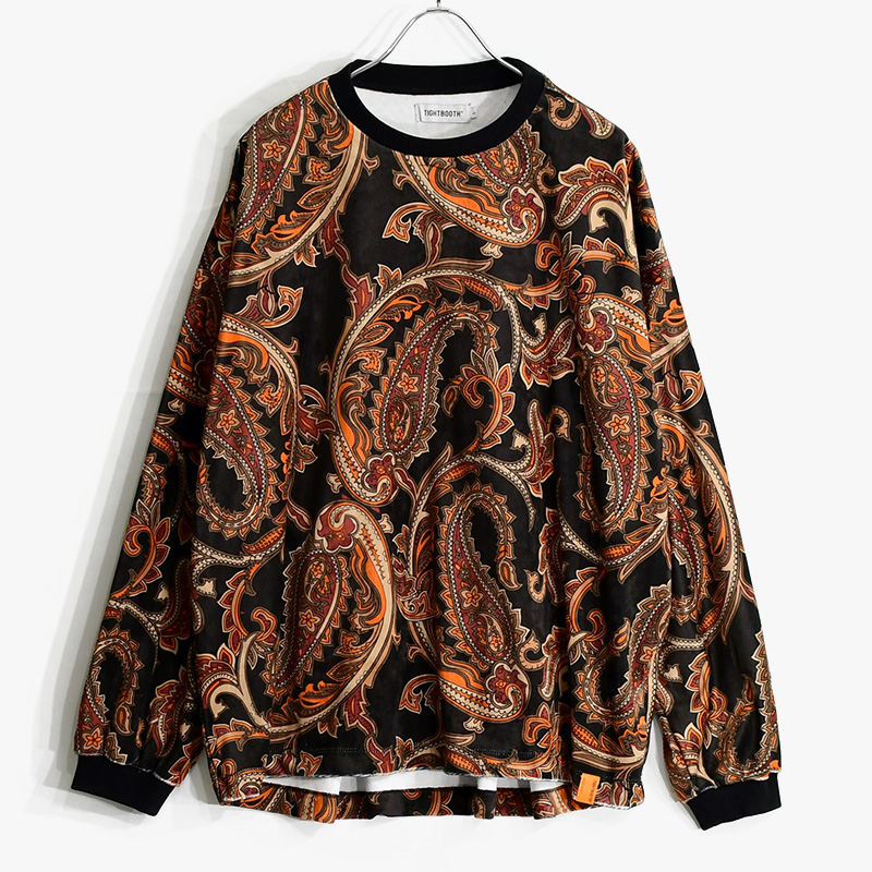PAISLEY VELOR LONG SLEEVE -PAISLEY- | IN ONLINE STORE
