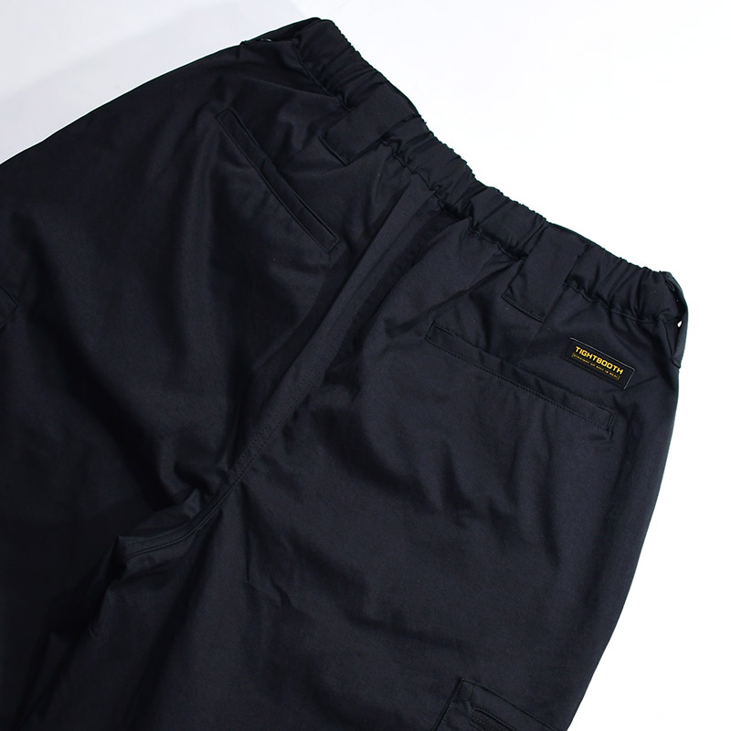 TECH TWILL CARGO PT -BLACK- | IN ONLINE STORE