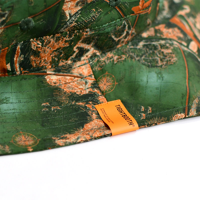 GLOBE SUNSHADE HAT -GREEN- | IN ONLINE STORE