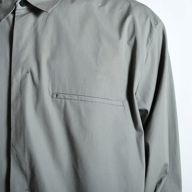 BASIC SHIRT -GRAY- | IN ONLINE STORE