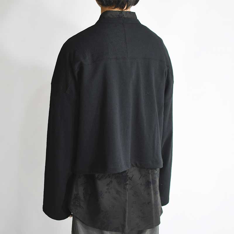 RANDOM PILE WIDE CROP PO -BLACK- | IN ONLINE STORE