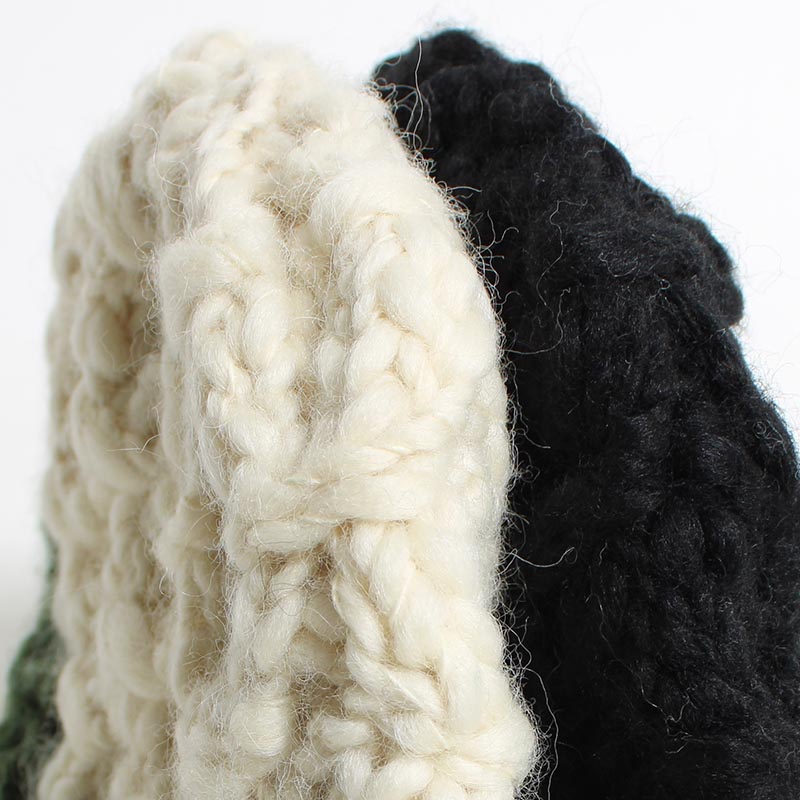HAND KNITTED HAT "CORDEN" -2.COLOR-