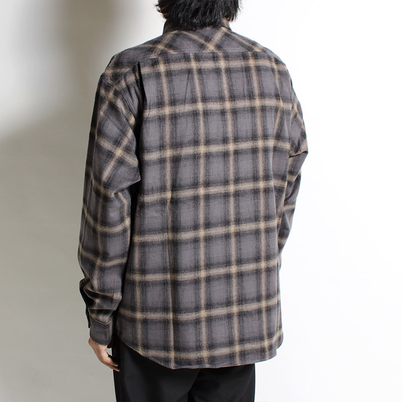 L/S OMBRE CHECK SHIRT 